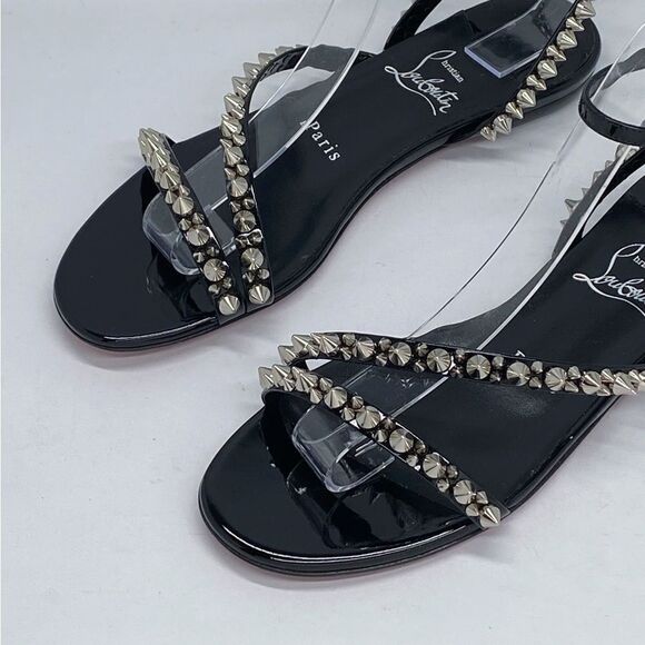 Christian Louboutin Mafaldina Spikes Ankle Strap Sandal size 36 - Picture 5 of 16